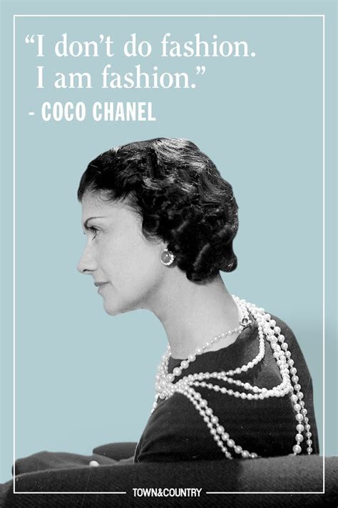 famous quote by coco Chanel